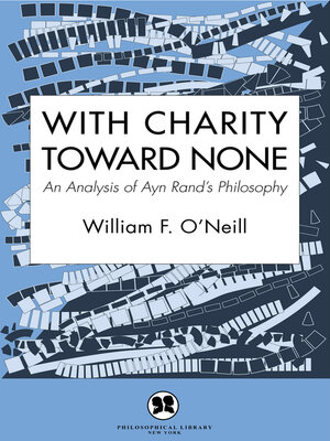 cover image of With Charity Toward None